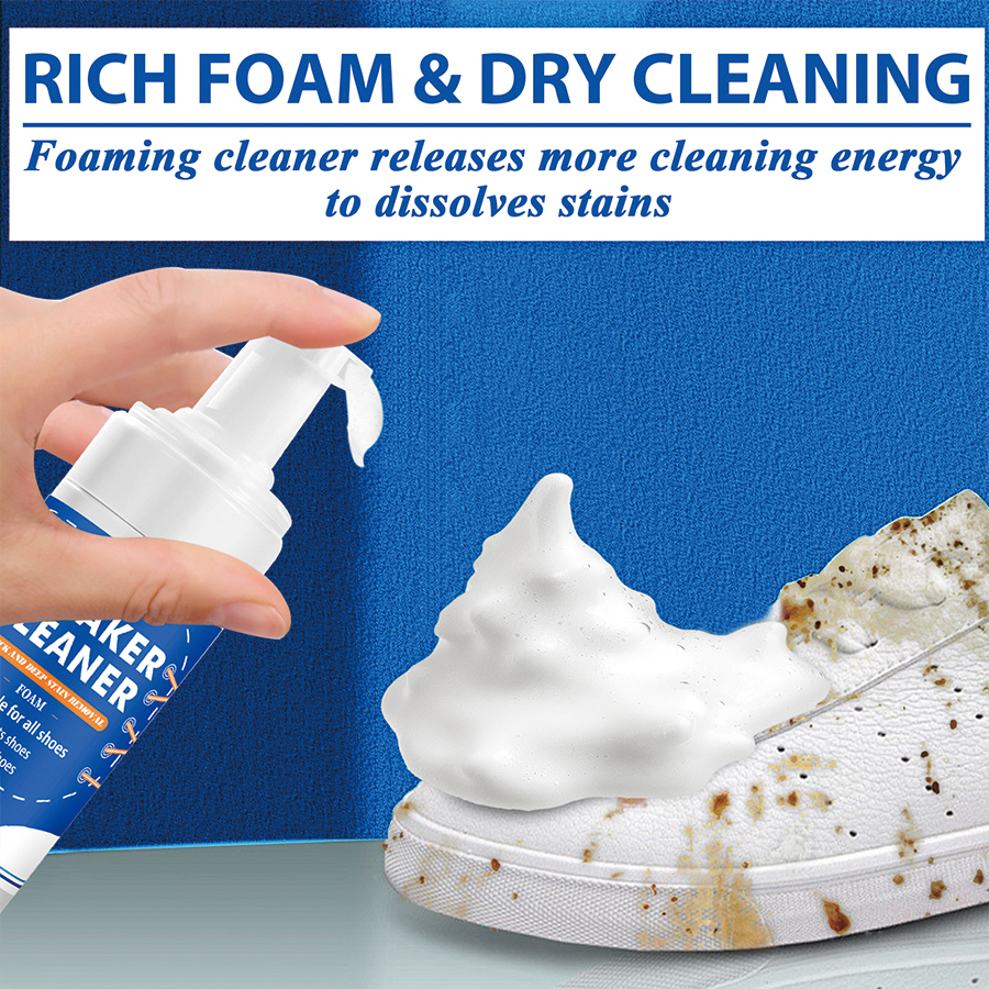 Sneaker Care Suede - 100ml White Shoe Cleaner No-wash Dry