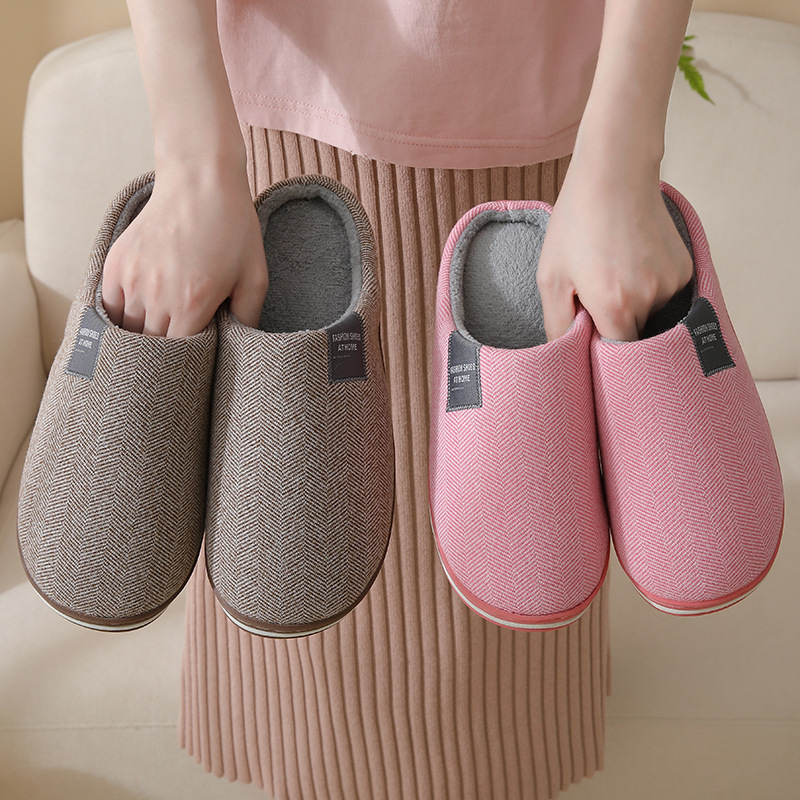 Insole Memory Foam - House Slippers for Men Winter Knit
