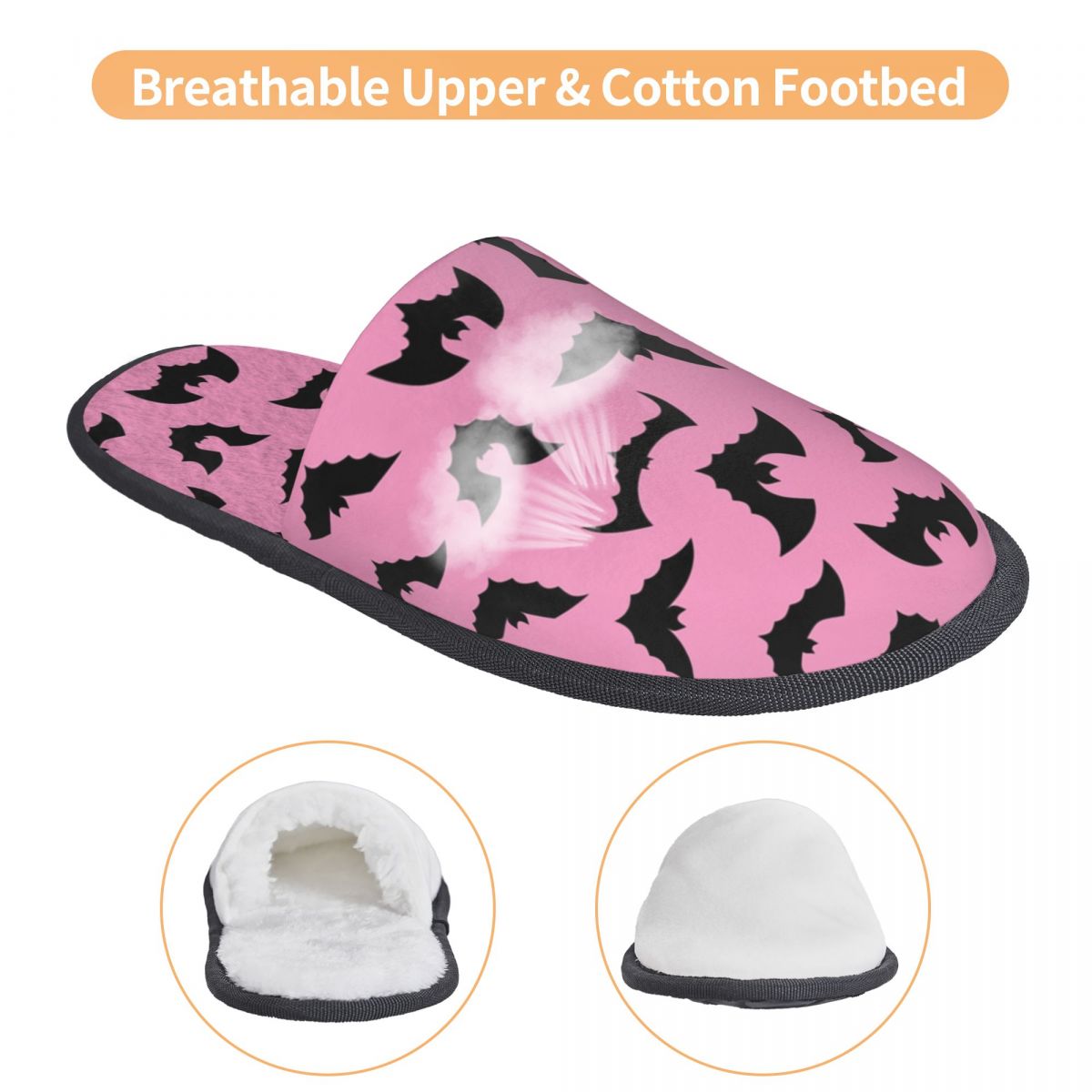Custom Pastel Goth Pink Black  - Insole Memory Foam ulasan dan harga