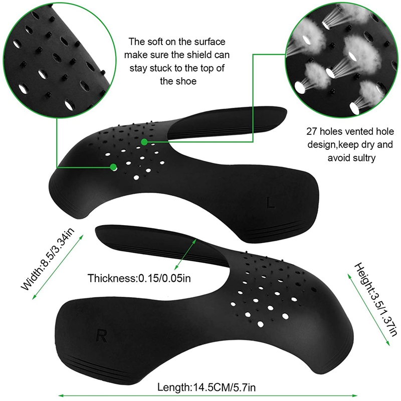 2 Pcs Crease Protector Shoe An - Crease Protector Toe ulasan dan harga