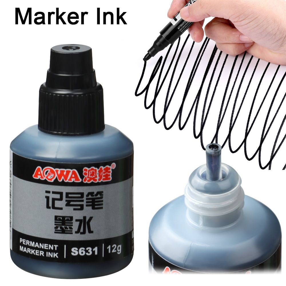 12ml Paint Black Blue Red Pen  - Midsole Marker Paint ulasan dan harga