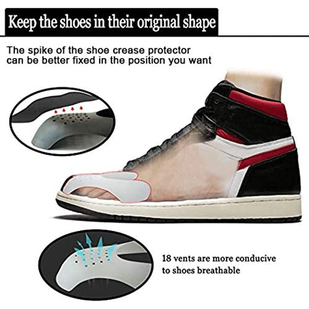 20Pcs Sneakers Anti Crease Pro - Crease Protector Toe ulasan dan harga