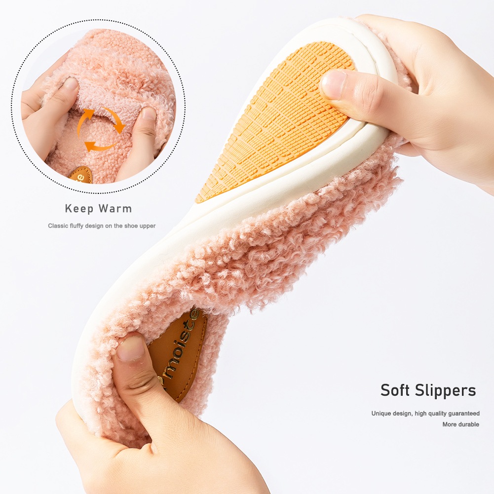 Pmoiste Fuzzy House Slippers W - Insole Memory Foam ulasan dan harga