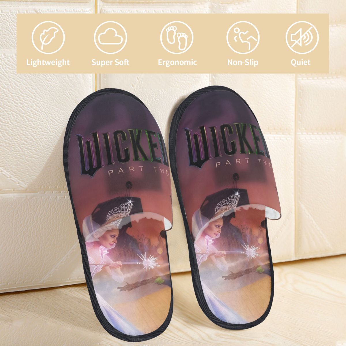 Wicked For Good Indoor Slipper - Insole Memory Foam ulasan dan harga