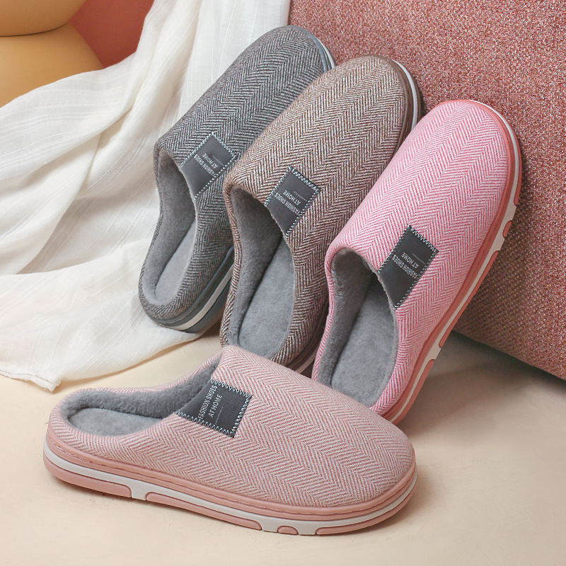 House Slippers for Men Winter  - Insole Memory Foam ulasan dan harga