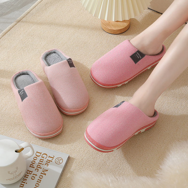 House Slippers for Men Winter  - Insole Memory Foam ulasan dan harga