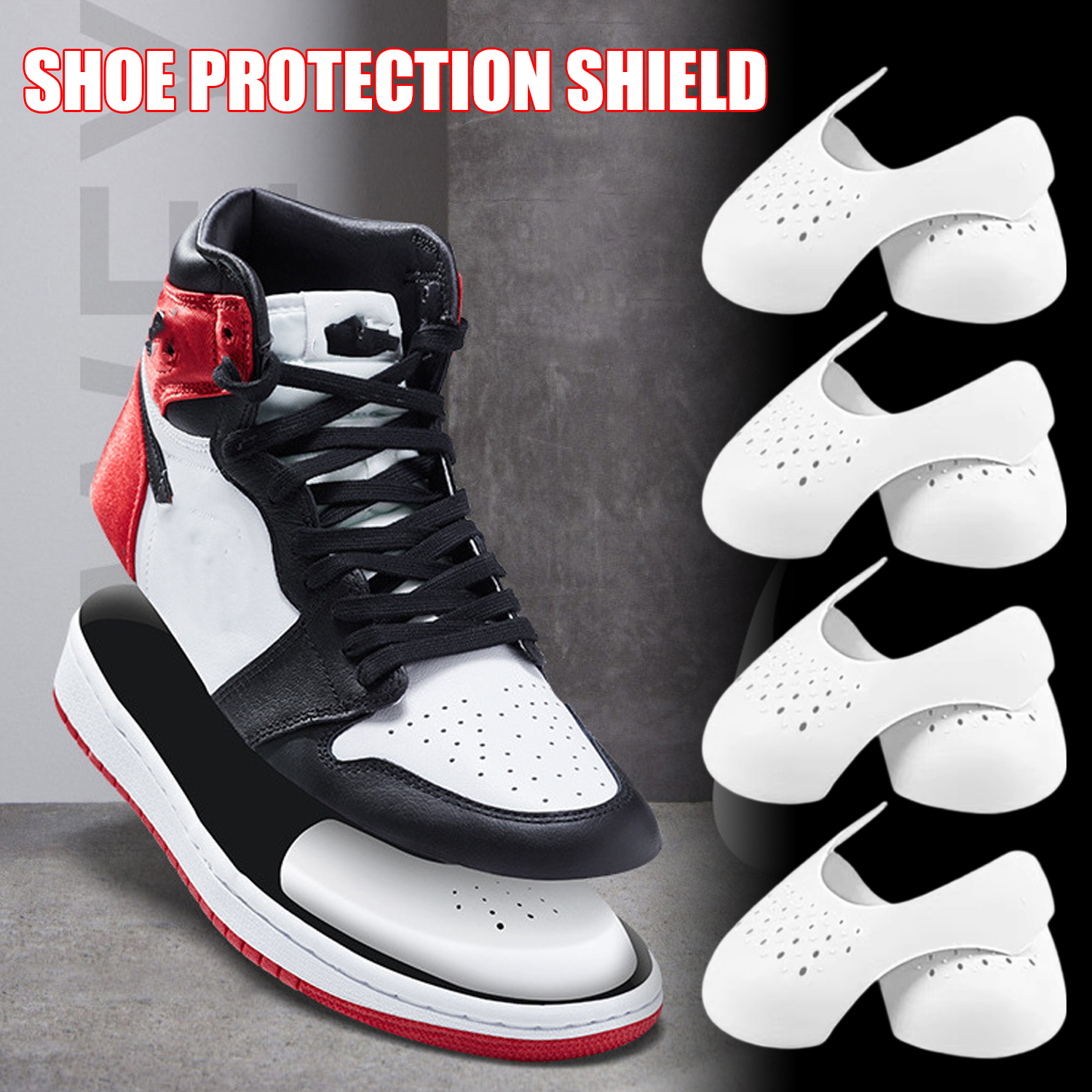 10Pcs Protector Shoe Head Stre - Crease Protector Toe ulasan dan harga
