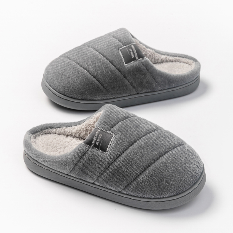 Men's Winter Plush Slippers -  - Insole Memory Foam ulasan dan harga