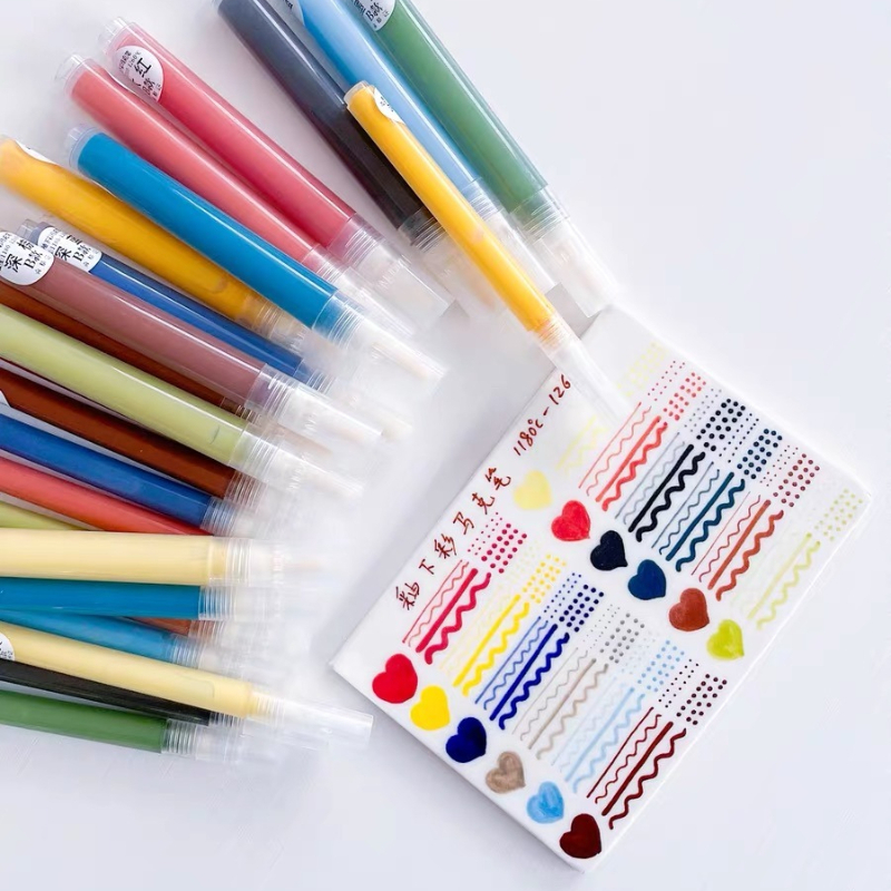 12 Colors Underglaze Marker Pe - Midsole Marker Paint ulasan dan harga