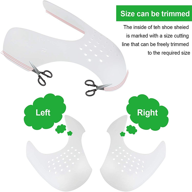 4Pcs Crease Protector Shoe Hea - Crease Protector Toe ulasan dan harga
